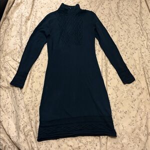 Athleta Sawtooth Sweater Dress, Charcoal Heather
